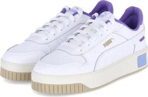 Puma Low Sneaker CARINA STREET für Damen im SALE - Gr. 39 - weiß - Leder und Synthetik