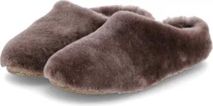 Living Kitzbühel Hausschuhe für Damen im SALE - Gr. 38 - braun - Fell