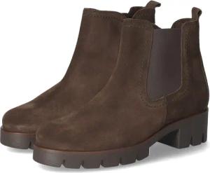 Gabor Ankle Boots für Damen im SALE - Gr. 7 - braun - Rauleder