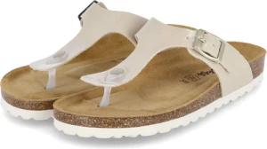 Beliana Pantoletten für Damen - Gr. 40 - beige - Synthetik