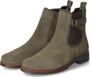 Gabor Chelsea Boots für Damen im SALE - Gr. 5 - grün - Rauleder