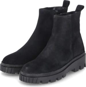 Gabor Stiefeletten für Damen im SALE - Gr. 5 - schwarz - Rauleder