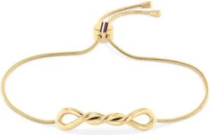 Damenarmband Twisted aus Edelstahl, IP Gold