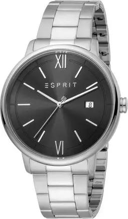 Herrenuhr aus Edelstahl mit Datumsanzeige