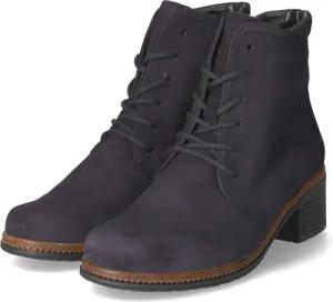 Gabor Schnürstiefeletten für Damen im SALE - Gr. 3 1/2 - blau - Rauleder