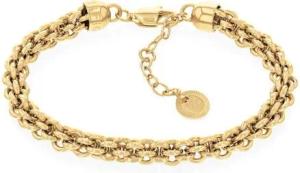 Armband für Damen aus Edelstahl, IP Gold