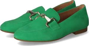 Gabor Loafer für Damen im SALE - Gr. 6 - grün - Rauleder