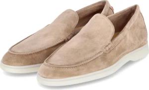 NoBrand Mokassins MASH für Herren - Gr. 44 - beige - Leder