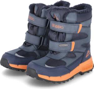 KAPPA Winterstiefeletten CEKIS TEX K für Jungen im SALE - Gr. 32 - blau - Textil & Synthetik