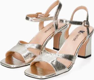 Kaerlek Sandaletten für Damen im SALE - Gr. 41 - gold - Leder