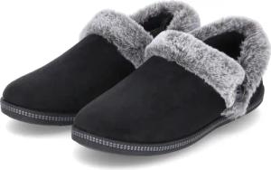 Skechers Hausschuhe FRESH TOAST für Damen - Gr. 38 - schwarz - Textil