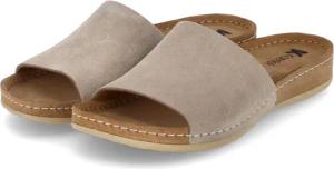 Kaerlek Pantoletten für Damen im SALE - Gr. 36 - beige - Rauleder