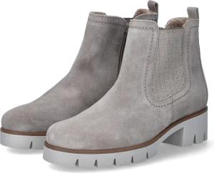 Gabor Chelsea Boots für Damen im SALE - Gr. 5 - beige - Rauleder
