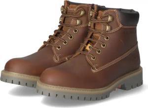 Dockers by Gerli Schnürstiefeletten für Damen im SALE - Gr. 38 - braun - Rauleder