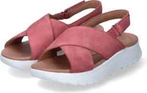Clarks Sandalen DASHLITE WISH für Damen im SALE - Gr. 7 1/2 - rosa - Rauleder