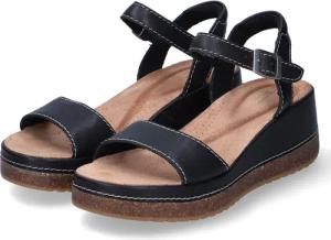 Clarks Sandalen KASSANDA LILY für Damen im SALE - Gr. 7 - schwarz - Leder
