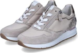 Gabor Low Sneaker für Damen im SALE - Gr. 8 - beige - Leder