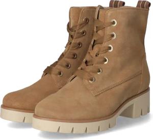 Gabor Schnürstiefeletten für Damen im SALE - Gr. 9 - braun - Rauleder