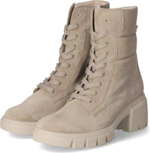 Gabor Schnürstiefeletten für Damen im SALE - Gr. 9 - taupe - Rauleder