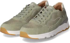 Rieker Evolution Low Sneaker für Damen im SALE - Gr. 43 - grün - Leder