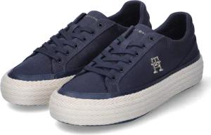 Tommy Hilfiger Low Sneaker für Damen - Gr. 38 - blau - Textil