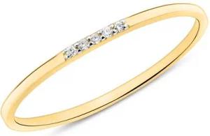 Diamantring aus 585er Gold
