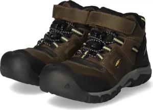 Keen Outdoorschuhe RIDGE FLEX für Jungen im SALE - Gr. 31 - grün - Leder & Textil