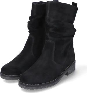 Gabor Stiefeletten für Damen im SALE - Gr. 7 1/2 - schwarz - Rauleder