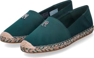 Tommy Hilfiger Espadrilles für Damen - Gr. 38 - grün - Textil