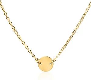 Gravierbare Kette aus vergoldetem Sterlingsilber