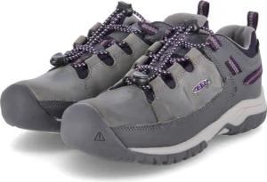 Keen Outdoorschuhe TARGHEE LOW für Jungen im SALE - Gr. 36 - grau - Leder & Textil