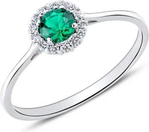 Ring für Damen aus 9K Weißgold mit Zirkonia