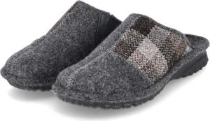 Josef Seibel Pantoffeln TOULOUSE 04 für Herren - Gr. 44 - grau - Textil