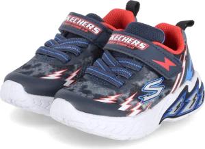 Skechers Low Sneaker LIGHT STORM 2.0 für Jungen - Gr. 21 - blau - Textil & Synthetik