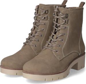 Tamaris Schnürstiefeletten für Damen im SALE - Gr. 37 - braun - Kunstleder