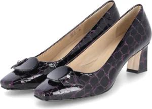 Brunate Pumps für Damen - Gr. 38 1/2 - schwarz - Lackleder