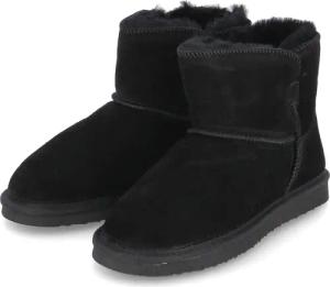 Piece of Mind Winterstiefeletten für Damen - Gr. 37 - schwarz - Rauleder