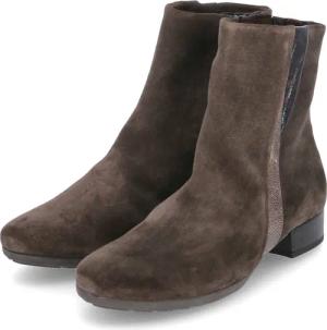 Gabor Stiefeletten für Damen im SALE - Gr. 9 - braun - Rauleder