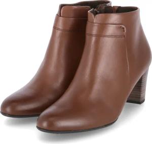 Gabor Ankle Boots für Damen im SALE - Gr. 8 - braun - Glattleder