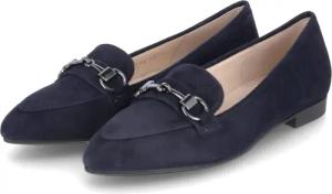 Gabor Slipper für Damen im SALE - Gr. 7 - blau - Rauleder
