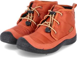 Keen Winterboots HOWSER II CHUKKA WP für Mädchen im SALE - Gr. 34 - orange - Textil