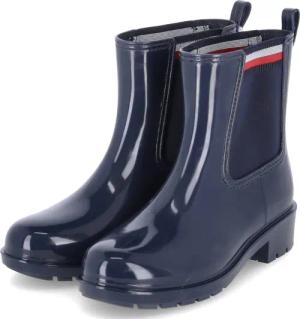 Tommy Hilfiger Chelsea Boots für Damen im SALE - Gr. 38 - blau - Textil & Synthetik