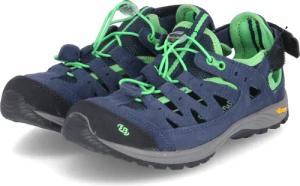 Brütting Outdoorsandalen MILOW für Jungen im SALE - Gr. 33 - blau - Leder & Textil