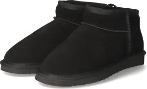 Piece of Mind Winterstiefeletten für Damen im SALE - Gr. 40 - schwarz - Rauleder