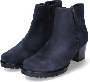 Gabor Stiefeletten für Damen im SALE - Gr. 8 - blau - Rauleder