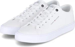 Tommy Hilfiger Low Sneaker für Herren - Gr. 40 - weiß - Textil