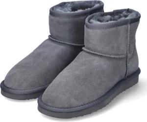 Piece of Mind Winterstiefeletten für Damen im SALE - Gr. 41 - grau - Rauleder
