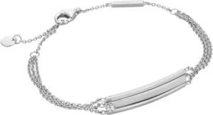 Mehrreihiges Armband aus 925er Silber mit Zirkonia