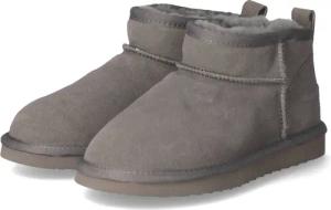 Piece of Mind Winterstiefeletten für Damen im SALE - Gr. 41 - grau - Rauleder