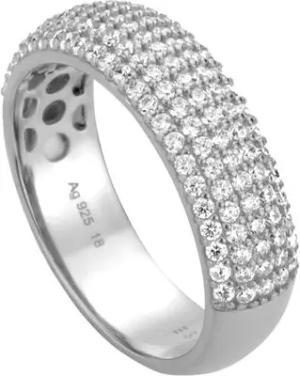 Damenring aus Sterlingsilber mit Zirkoniabesatz